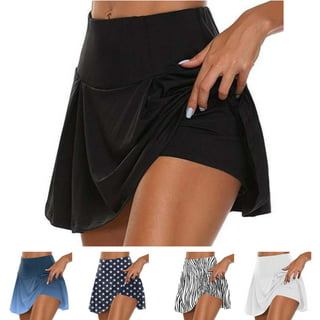 Womens Black Tennis Skirts & Dresses.