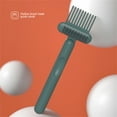 thumbnail image 4 of Cateissary Cepillo de limpieza de peine mango antideslizante cepillo de pelo de plástico removedor de hierro rizador accesorios de peluquería de Type3 NO3, 4 of 6