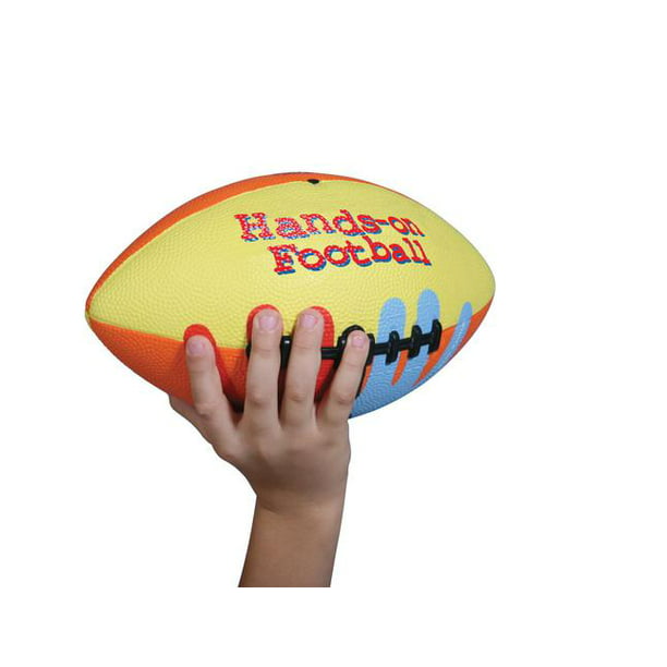 Jongleren Numeriek plakband SportimeMax Hands-On Football, Size 7, Youth/Intermediate, Multi Colors -  Walmart.com