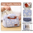 thumbnail image 3 of Bolsa de almuerzo Yotrone para mujer y hombre, aislante, 10 L, color azul margarita, 3 of 7