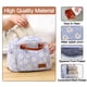 thumbnail image 3 of Bolsa de almuerzo Yotrone para mujer y hombre, aislante, 10 L, color azul margarita, 3 of 7