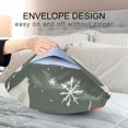 thumbnail image 4 of Yayeee Pillowcase King Size Set of 2 Satin Wrinkle Resistant Pillow Case, Winter Goose, 4 of 8