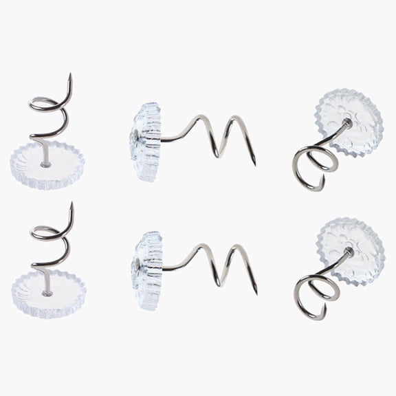 GOOHOCHY 60 PCS Upholstery Fabric Clips Anti-skid Bedskirt Pins