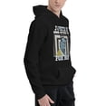 thumbnail image 4 of Sudadera con capucha de manga larga para hombre y mujer con la película Justice For Bob - B-Beetlejuices, 4 of 5