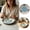 A, variant on 1PC All-in-one Premium Ceramic Garlic Grater Plate - Cross Glazed Design and Style - For Garlic, Ginger, Chocolate, and more -4.6in(B)