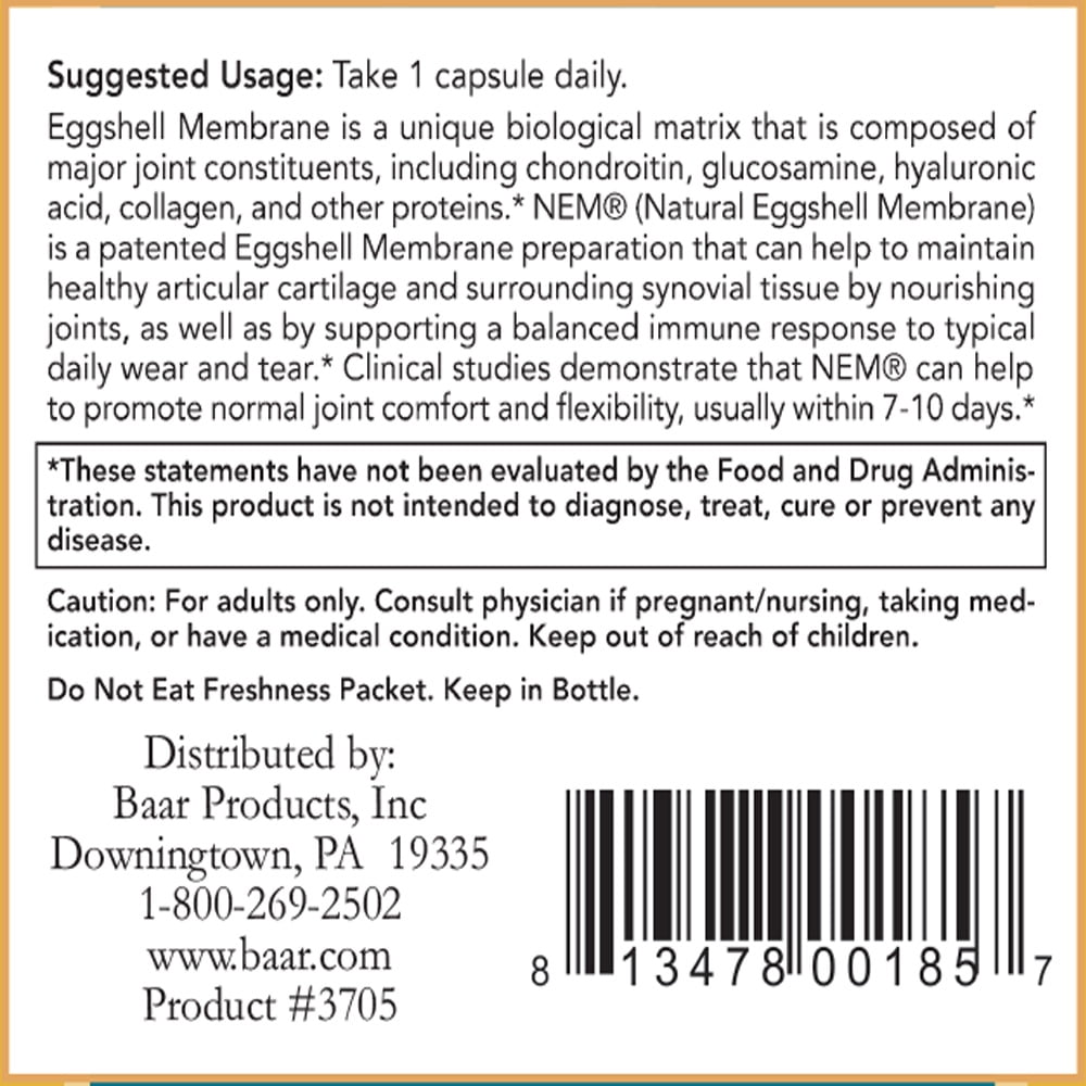 flEGGSible, Eggshell Membrane, 60 capsules