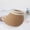 D-134 Children's Solid Color Empty Top Straw Hat Coffee, variant on Sunshade Sky Top Hat Summer Big Eaves Sunscreen Hat Hair Hoops Grass Hat Outdoor UV Protection Cool Hat Headless Sun Hat