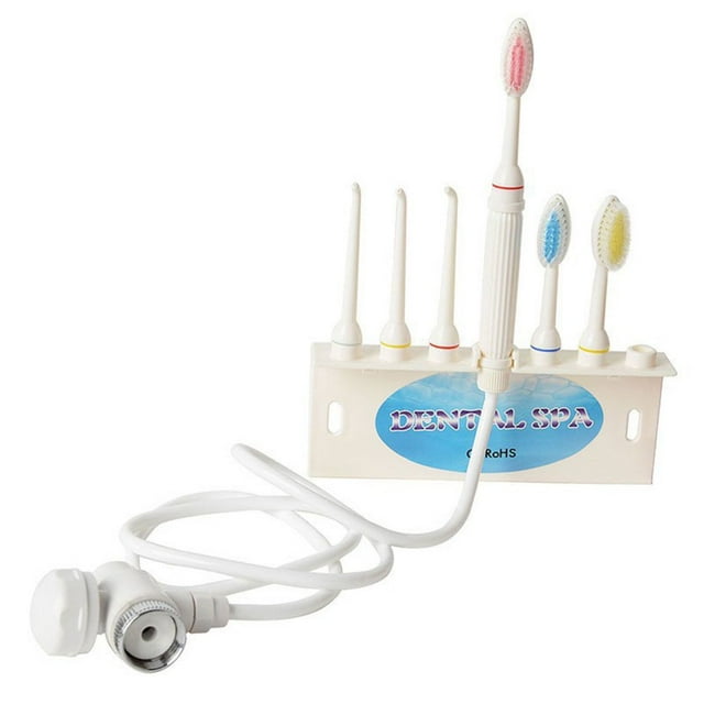 Dental Spa Water Floss Oral Irrigator Faucet Colorful Teeth Cleaner Jet Water Flosser