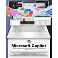 thumbnail image 6 of HP 14" Thin&Light Laptop Computer - Intel Quad-core CPU • 8GB RAM, 128GB UFS + 256GB Micro SD Card • Windows 11 Pro & 1-Year Microsoft Office 365 • Wi-Fi 6 • Copilot • Silver, 6 of 8