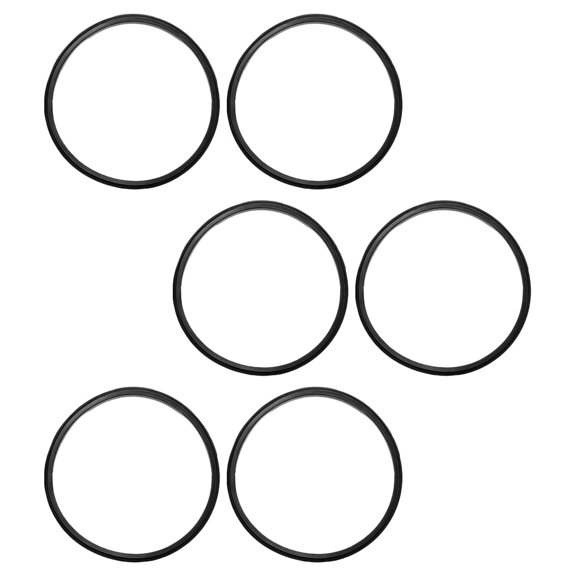 6Pcs Replacement Silicone Sealing s Universal Kinds Mouth Cup Silicone Leather Silicone Jar Gasket for Food Containers Glass Jars