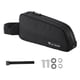 thumbnail image 3 of Bolsa para accesorios de bicicleta, bolsa para manillar de bicicleta, fácil instalación, portátil, impermeable, para tubo superior, para cuadro de Negro, 3 of 8