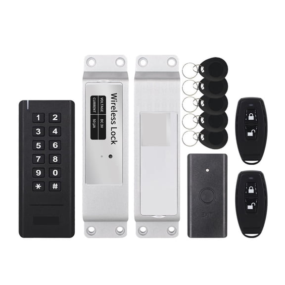 Waterproof Wireless Access Control Kits Electronic Gate Garage Door Opener Digital Set Smart Lock ,Keyless Entry Deadbolt