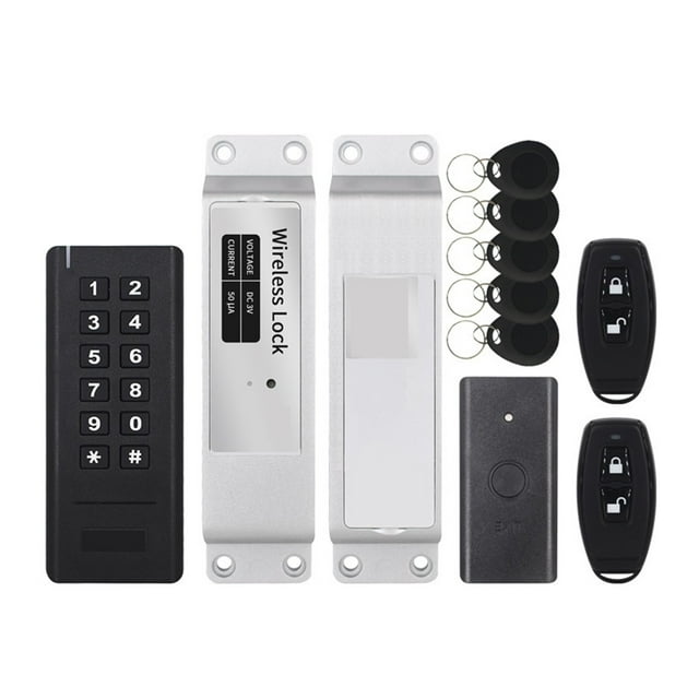 Waterproof Wireless Access Control Kits Electronic Gate Garage Door Opener Digital Set Smart Lock ,Easy to Install