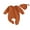 Brown, variant on Bagilaanoe Baby Girls Boys Footies Jumpsuits Newborn Fall Clothing 3M 6M Infant Solid Color Long Sleeve Zipper Bodysuits + Hat