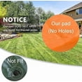 thumbnail image 6 of AOTOB 15FT Trampoline Safety Pad - Universal Replacement Spring Cover, Water-Resistant, Edge Protection (Orange), 6 of 7