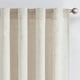thumbnail image 1 of Cortinas Jinchan, mezcla de lino beige, 50 x 180 cm, para dormitorio, 2 paneles, 1 of 7