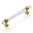 thumbnail image 3 of Hickory Hardware H079519 Crystal Palace 5-1/16" Center To Center Acrylic Clear Bar Cabinet, 3 of 7