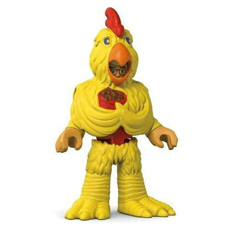 fisher-price imaginext collectible figures series 6 - chicken suit guy