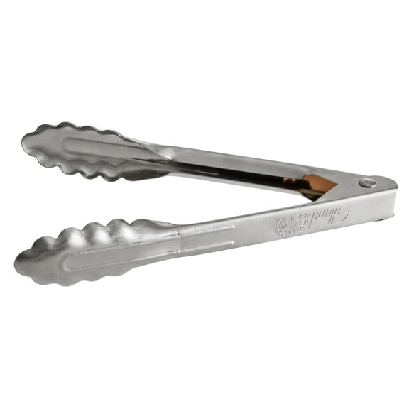 Edlund 4407HDL 44 Series 7" Heavy-Duty Scallop Utility Tongs with Lock
