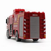 1/14 Scale Rc Box Water Sprayable Fire Truck Car Toy Model with Battery for Gift