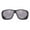 Polished Black, variant on Sunglasses for Men and Women - OO9493 De La Salle Rectangular Sunglasses with Oakley Prizm Lenses - Polished Black/PRIZM Black - Size 30