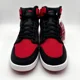 thumbnail image 3 of Ni - ke Ni - ke AJ1 KO High OG Black Varsity Red Athletic Shoes Size 11 Mens 638471-001, 3 of 5