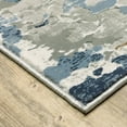 thumbnail image 3 of Oriental Weavers Easton Area Rug - 3317E - 5'3" x 7'6" - in Grey/ Blue - Modern Style, Stain Resistant, Family and Pet Friendly , Bedroom, Office Rug, 3 of 5