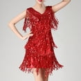 thumbnail image 3 of Cameland Robe de Soirée Sans Manches à Sequins pour Femmes, Robe Formelle, 3 of 4