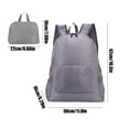 thumbnail image 3 of NWOKYZGH Sac à Dos Imperméable Plage Pliable Léger Sec Humide Fendu Randonnée Hommes Femmes, 3 of 6