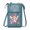 Blue, variant on Modern Women Ladies Messenger Vintage Print Messenger Bag Fits Most Phones Great Gift