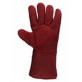 thumbnail image 1 of Guante Segurirey Soldador Tipo Americano con Hilo Kevlar Rojo, 1 of 2
