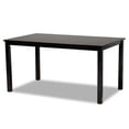 thumbnail image 4 of Bowery Hill Sand and Dark Brown Finished Wood 7-Piece Dining Set, 4 of 8