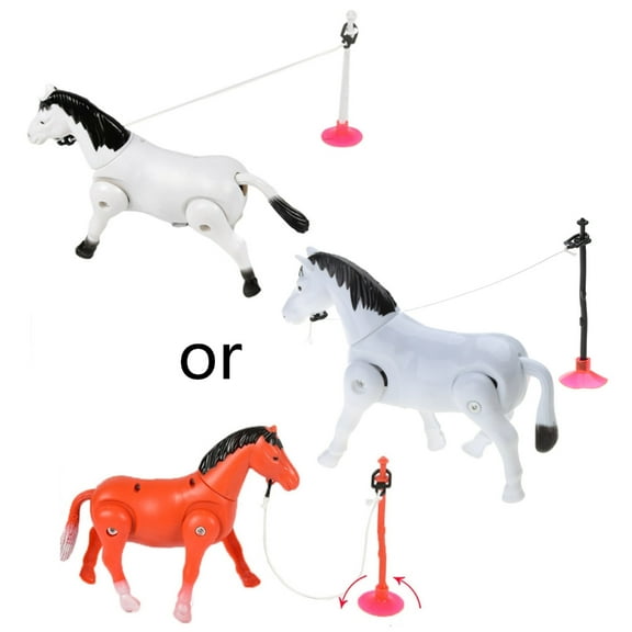 Toy Horse Circling Mode for Baby Boys Girls Electric Horse for Early Learning
