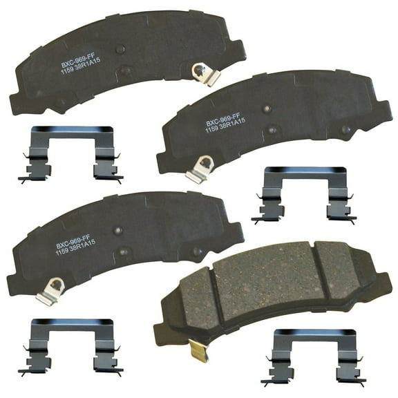 Bendix Brakes Disc Brake Pad Set Fits select: 2006-2007,2010-2013 CHEVROLET IMPALA