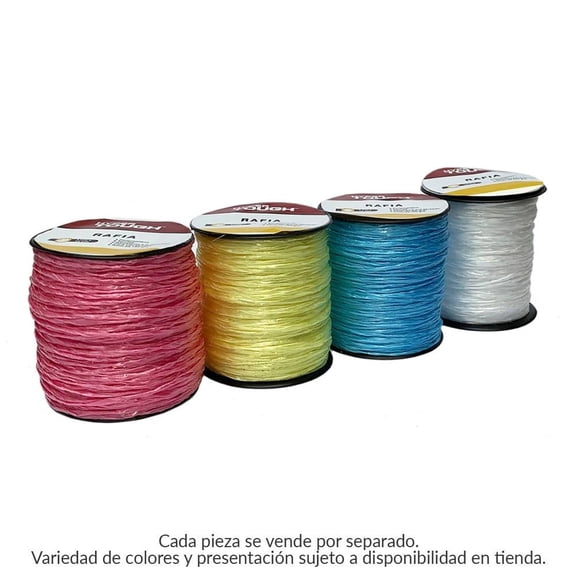 Rafia Hyper Tough Resistencia a la Tensión de 60 kg Varios Colores 1 Pieza