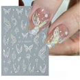 thumbnail image 5 of Pegatinas para uñas, pegatinas adhesivas de colores, pegatinas decorativas para uñas, pegatinas para uñas de estilo versátil, 5 of 5