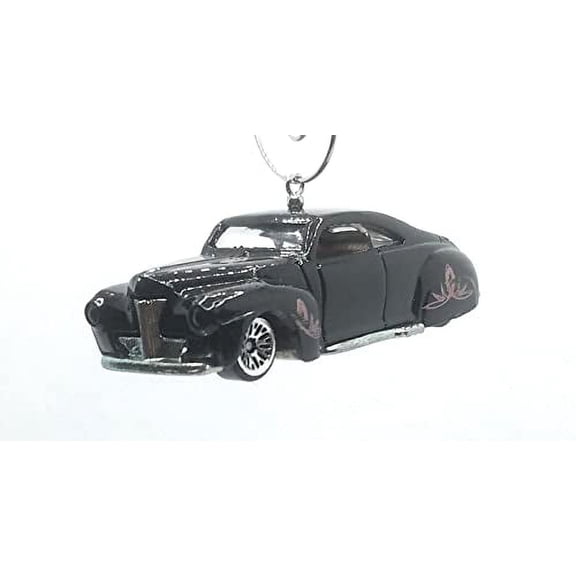 Christmas Ornament for 1941 Ford Coupe Tail Dragger Black