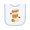 White and Light Blue, variant on Inktastic Sandwich Lover Deli Food Baby Terry Cloth Bib