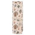 thumbnail image 2 of Estuche enrollable de lona con estampado floral para lápices, estuche para bolígrafos con cortina, bolsa de almacenamiento de gran capacidad, 2 of 5