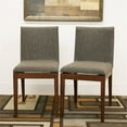 thumbnail image 2 of Bowery Hill Chaise de Salle à Manger en Marron (Lot de 2), 2 of 2