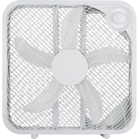 Mainstays 20" 3-Speed Box Fan, FB50-16HW, White