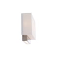 thumbnail image 4 of WAC Lighting Maven 14" 1-Light LED 3000K Modern Aluminum Wall Sconce in Nickel, 4 of 6