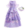 thumbnail image 2 of Disfraz Para Niños, Disfraz De Juego De Rol, Disfraz De Halloween, Vestido Mágico Para Casa Completa + Corona De Accesorios, 2 of 4