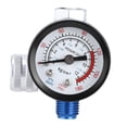 thumbnail image 7 of Kritne Air Pressure Regulator, G1/4 Female Thread,Air Pressure Regulator Gauge Aluminium Alloy Adjustable Spray Gun Air Tool G1/4, 7 of 7