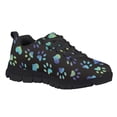 thumbnail image 7 of Uourmeti Kids Shoes Size 2.5 Green Paw Print Walking Shoe Boys Girls Non-Slip Sneakers Lightweight Lace up Comfort Sports Running Athletic Shoes, 7 of 7