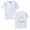 White, variant on Josiah Queen Dusty Bibles Merch T-Shirt Women Men Casual Crewneck Short Sleeve Fashion Tee