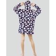 thumbnail image 3 of Camison Para Dormir Mujer Pijama Aesthetic Batas Dama Bluson, 3 of 5