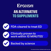 Eroxon ED Treatment Gel 4 Single Use Tubes Fast-Acting Clinically Proven