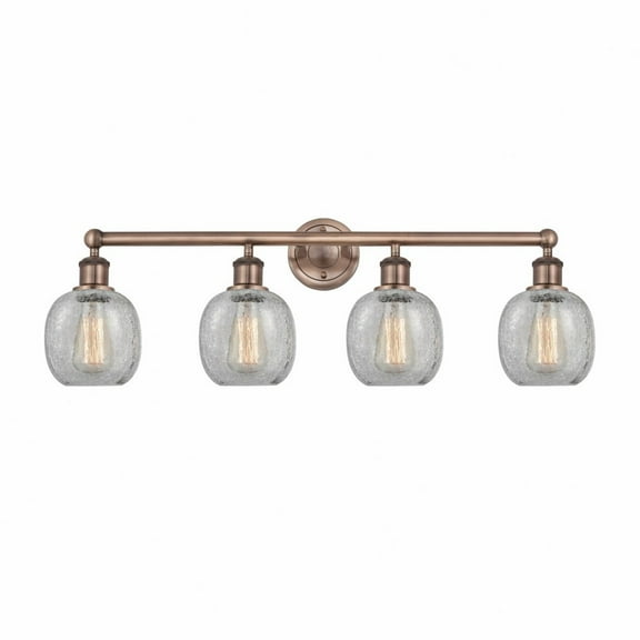 Innovations Lighting - Belfast - 4 Light Bath Vanity In Industrial Style-11.5