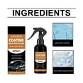 thumbnail image 4 of Fmxomd Car Coating Spray, Quick Effect Coating Agent, Coat Car Wax Spray, Car Polish Spray Waterless Wash, Oil Film Glass Cleaner, 100ml, 4 of 9